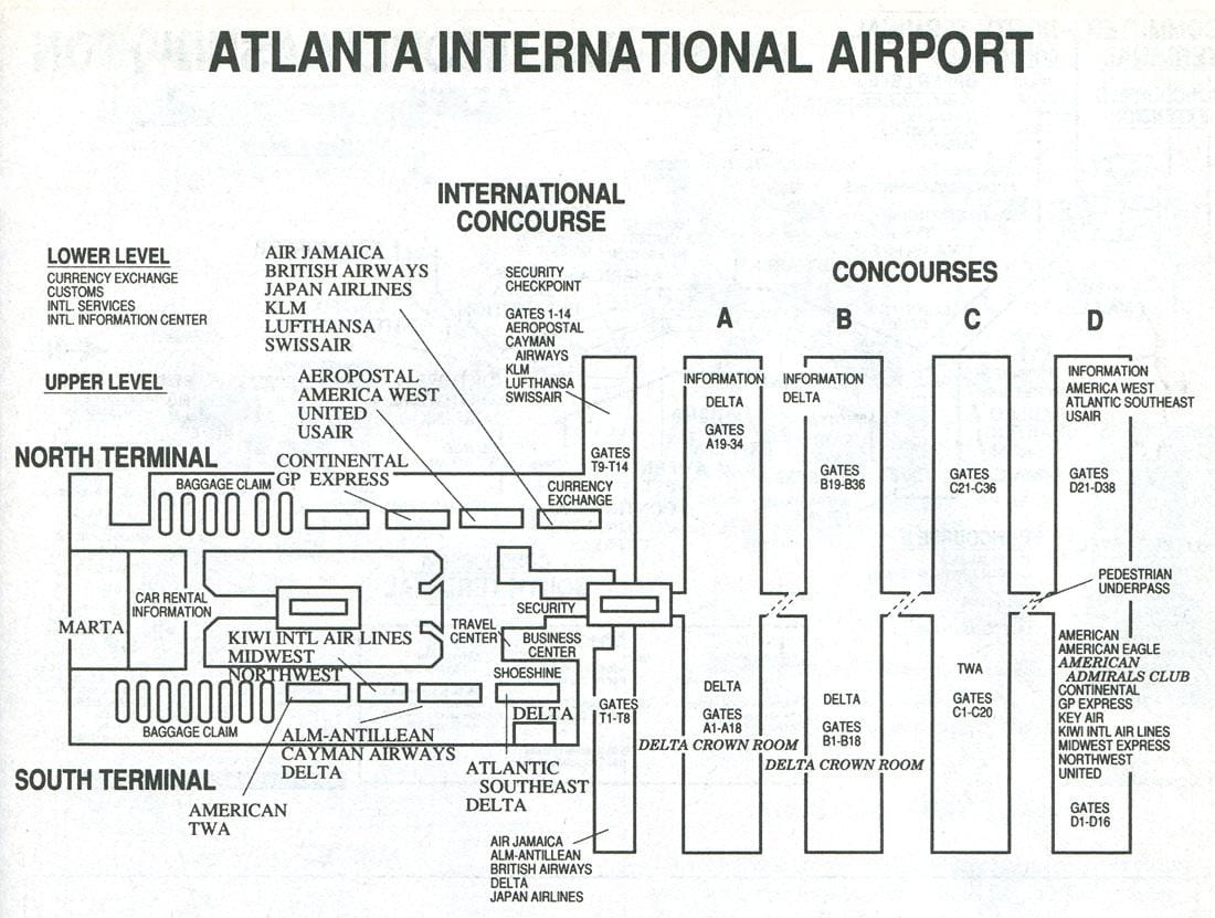 mapa da atl aeroporto